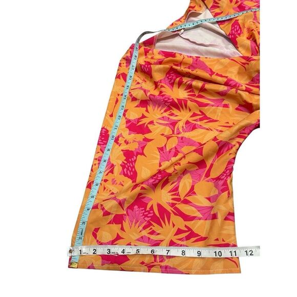 Tropical print dress size Medium - Picture 4 of 8